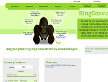Tablet Screenshot of kombertidor.kingconv.com