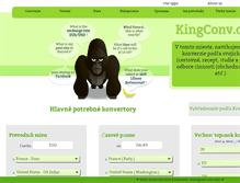 Tablet Screenshot of konvertor-sk.kingconv.com