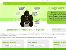 Tablet Screenshot of convertidor.kingconv.com